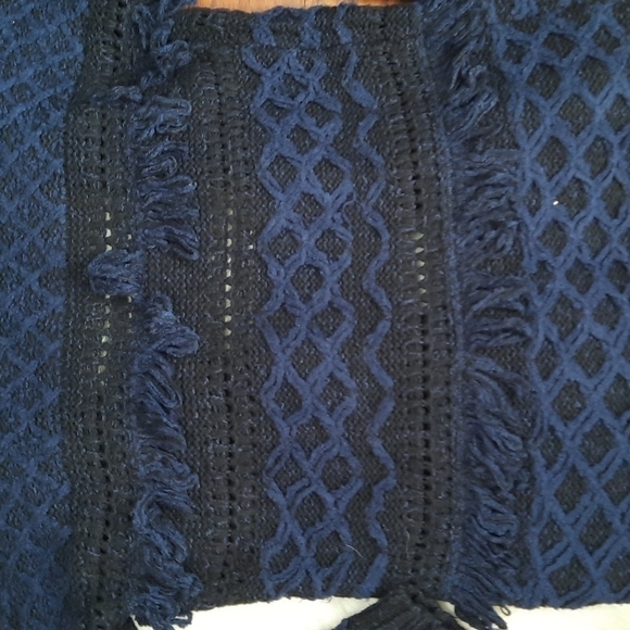 Lucky Brand Stevie Fringe Boho Cardigan Sweater - Picture 5 of 6